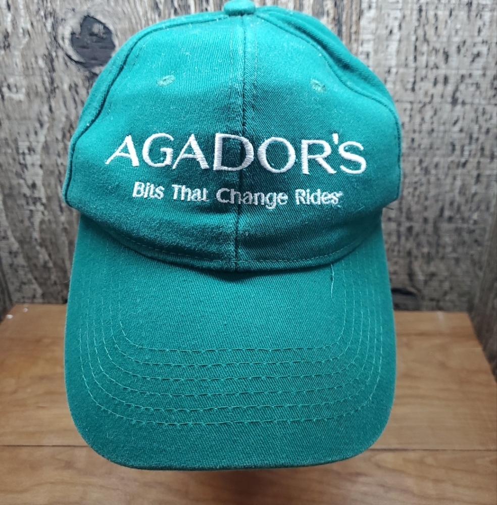 Agador's Bits That Change Rides Adjustable Strapback Baseball Hat Cap One Size